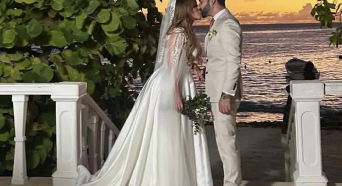 El lujoso enlace de Endrina Yépez en Los Roques