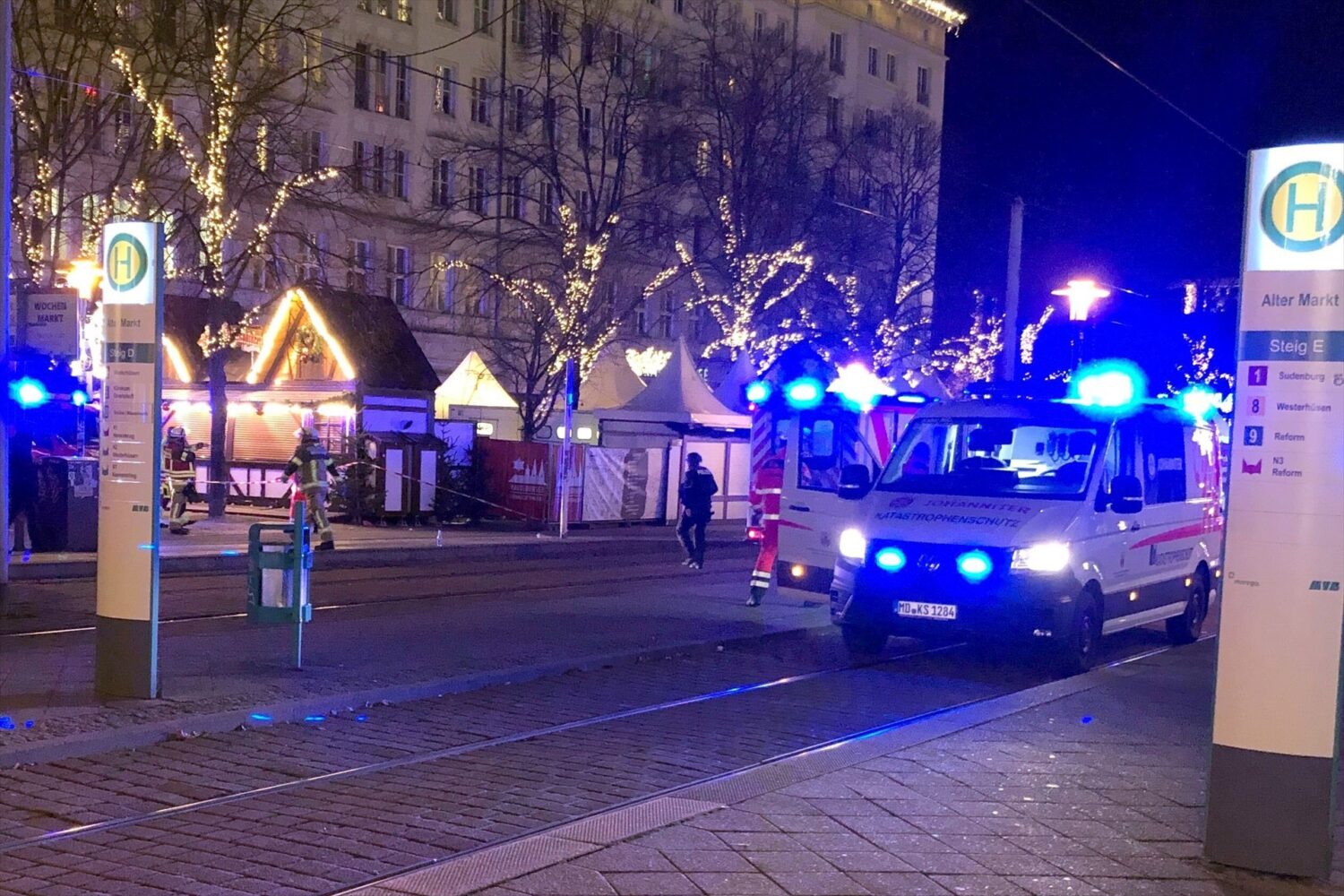 Tragedia en mercadillo navideño de Alemania: un muerto y varios heridos