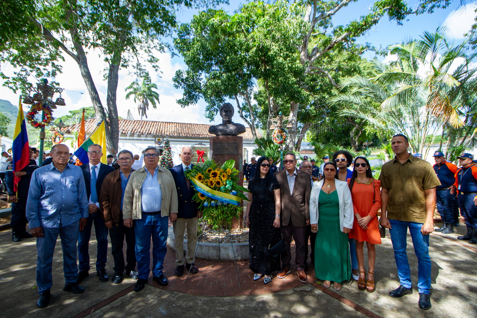 Celebración del natalicio de Francisco Esteban Gómez en Nueva Esparta