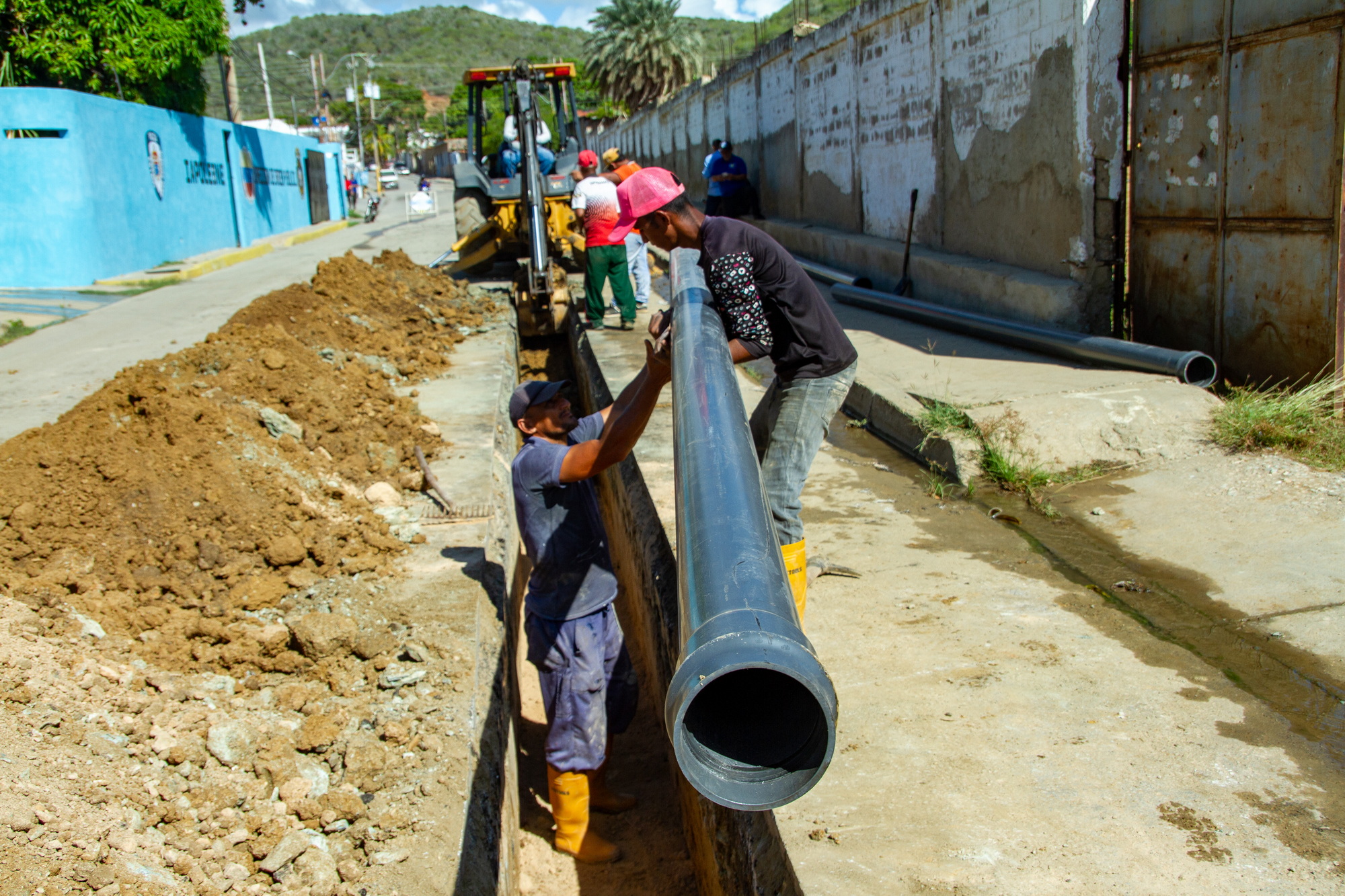 Gobernación de Nueva Esparta comienza obras de acueducto en Achípano