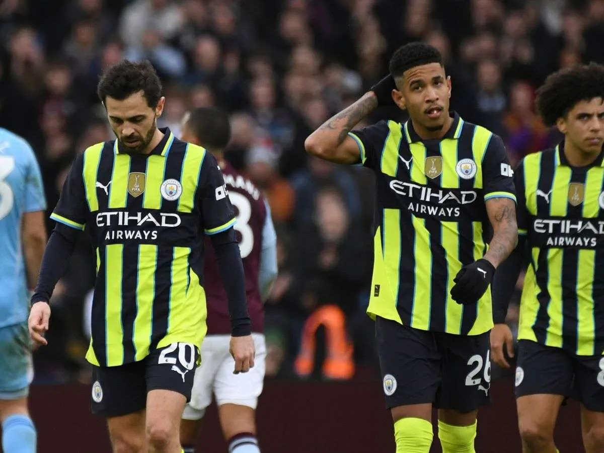 Manchester City cae ante Aston Villa en un emocionante partido