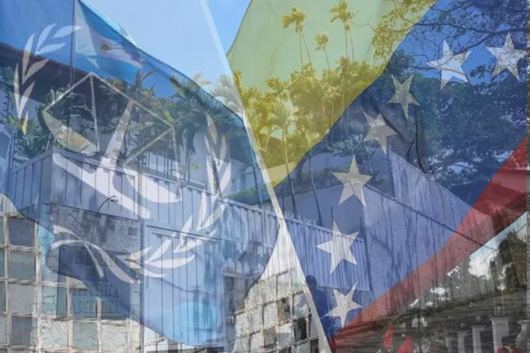 Argentina denuncia en la CPI asedio a su embajada en Caracas