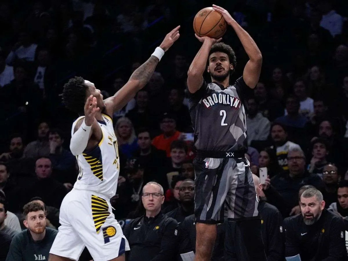 Nets superó a Pacers en duelo con pocos puntos