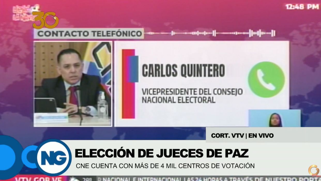 Directivos del CNE anuncian constitución de mesas para elección de jueces de paz