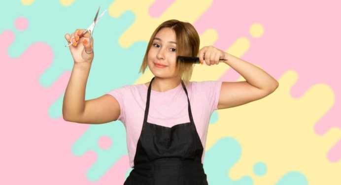 El corte ideal para mujeres de cara redonda que disimula los cachetes y la papada