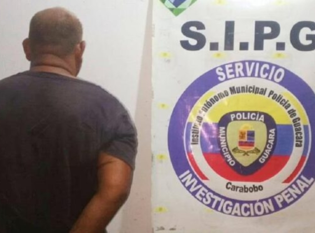 Detienen a hombre por abuso y embarazo de hijastra en Carabobo