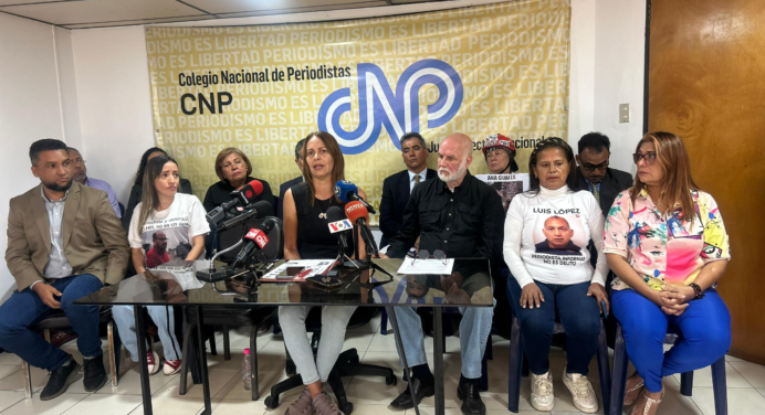 CNP pide libertad para periodistas y trabajadores de la prensa