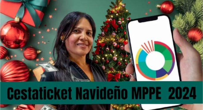 Cestaticket Navideño MPPE Diciembre 2024 + Guía Fácil