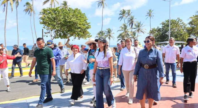 Inauguración del Bulevar Turístico de Playa El Agua en Margarita