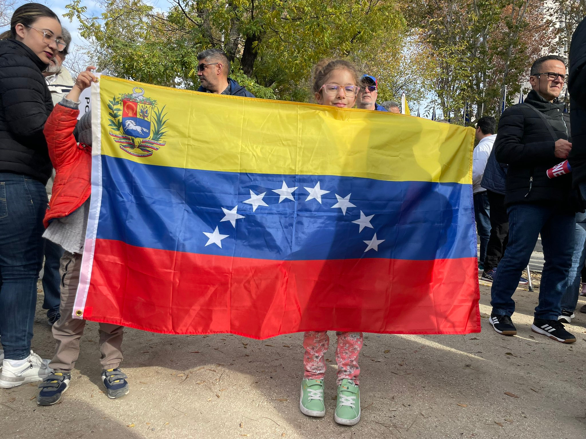 Venezolanos en Madrid reclaman que la CPI actúe contre gobierno de Maduro