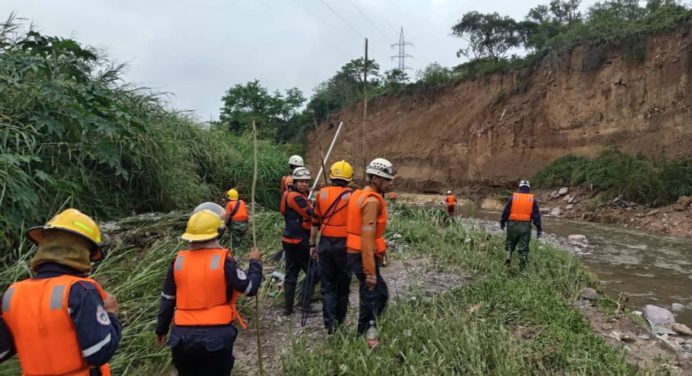 En busca de un hombre de 75 años arrastrado por una quebrada» – mejora: «La incansable búsqueda del hombre de 75 años arrastrado por una quebrada