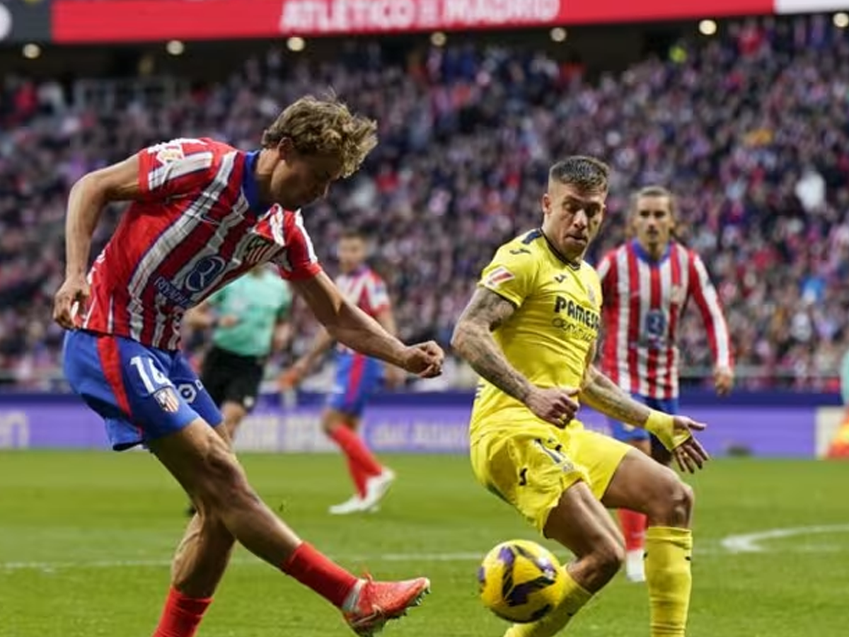 Atlético cede puntos en casa tras empate ante Villarreal