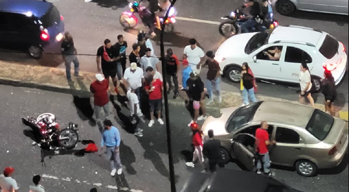 Accidente de motorizados empaña celebración del triunfo de Cardenales