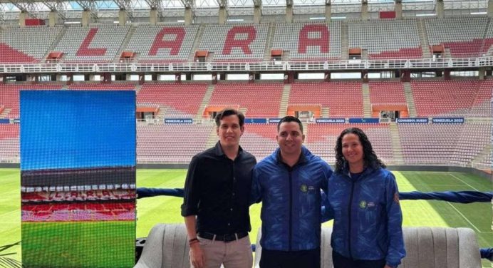 El Estadio de Lara se prepara para recibir al Sub-20