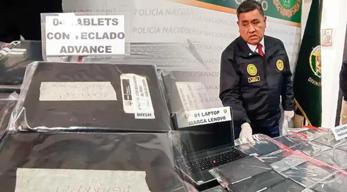 Niño de 12 años roba 63 tabletas y un ordenador en un colegio en Perú