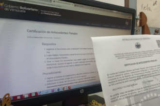 Así puedes certificar los antecedentes penales en Venezuela de manera online