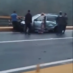 Reportan accidente en la autopista Caracas-La Guaira