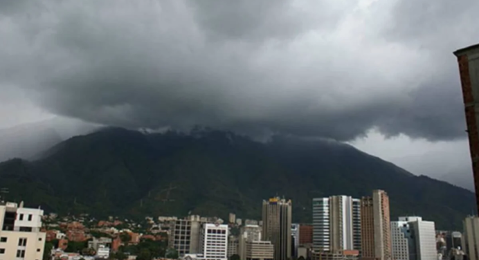 Pronóstico del Inameh: Nubosidad y lluvia en estos estados del país