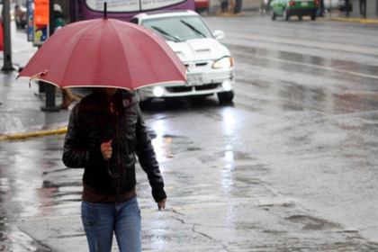 Inameh prevé lluvias dispersas en gran parte del país este 31-Ene