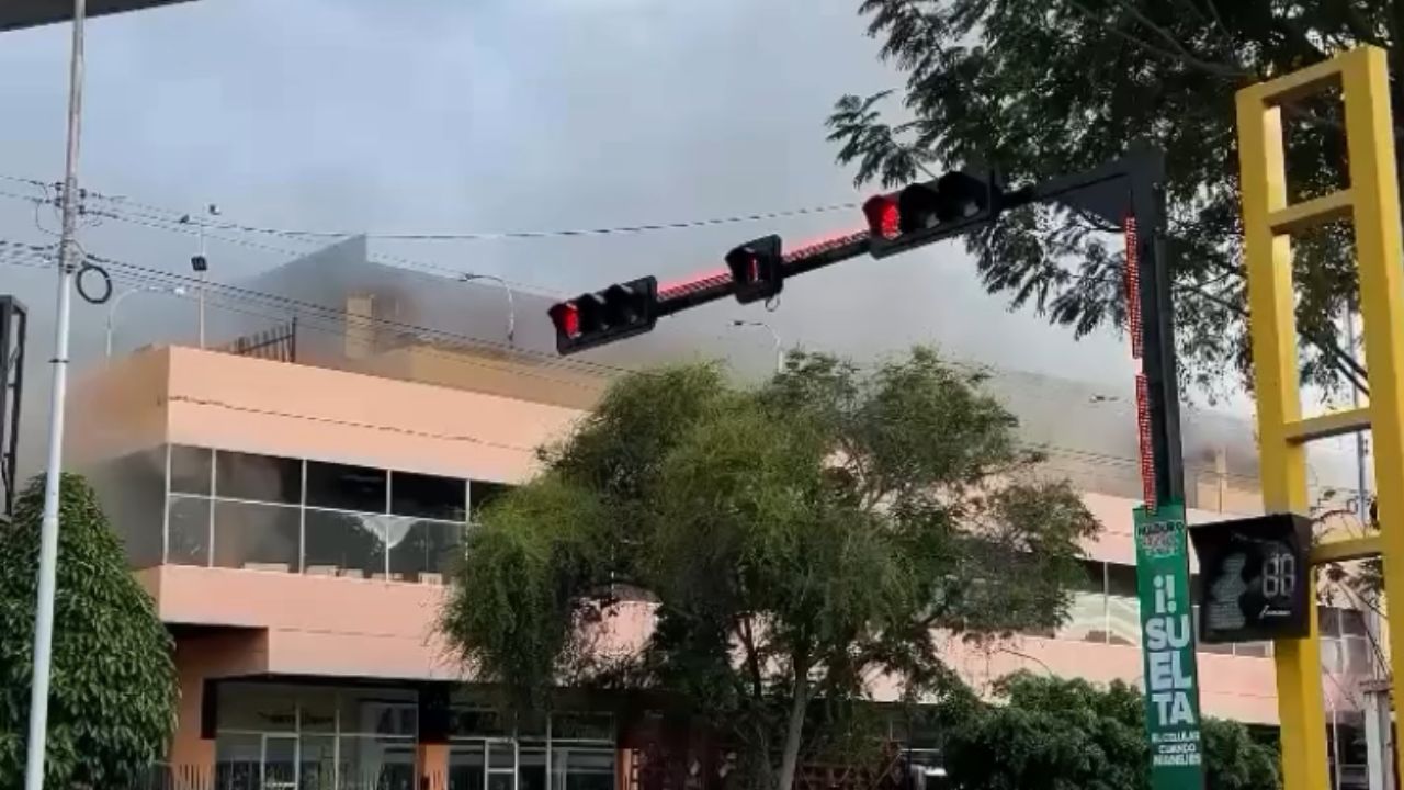 Devastador incendio arrasa con local del centro comercial Alta Vista en Puerto Ordaz