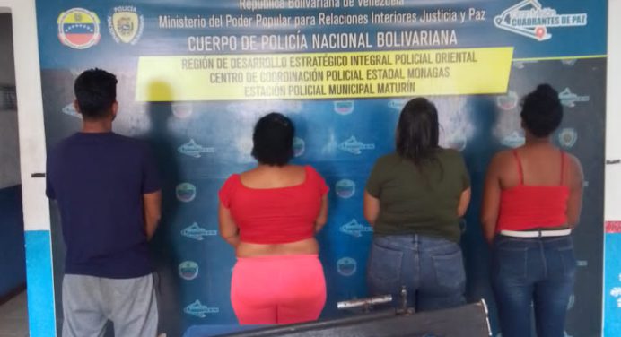 PNB captura a 4 individuos armados