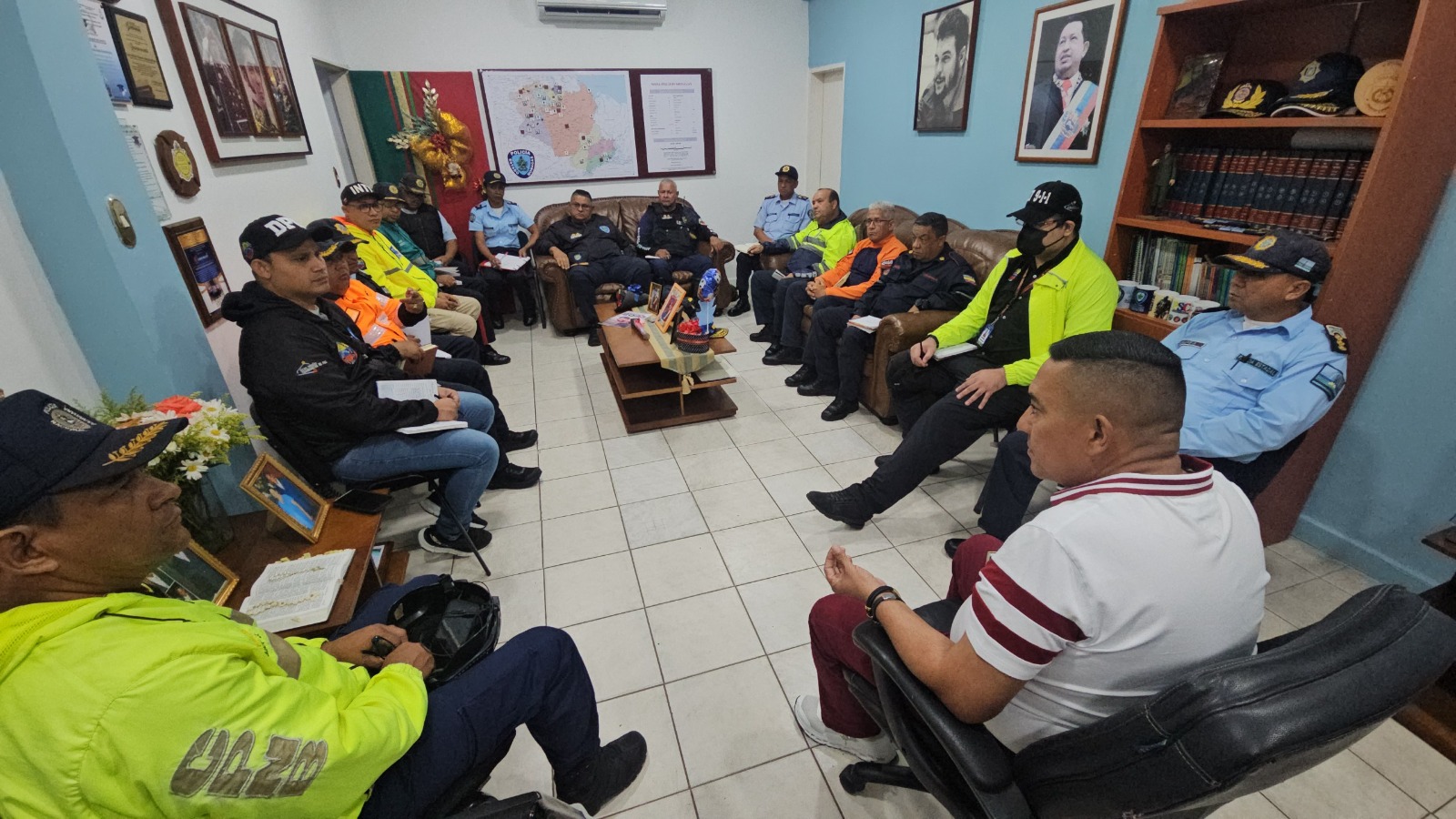 Reunión estratégica fortalece seguridad en Monagas