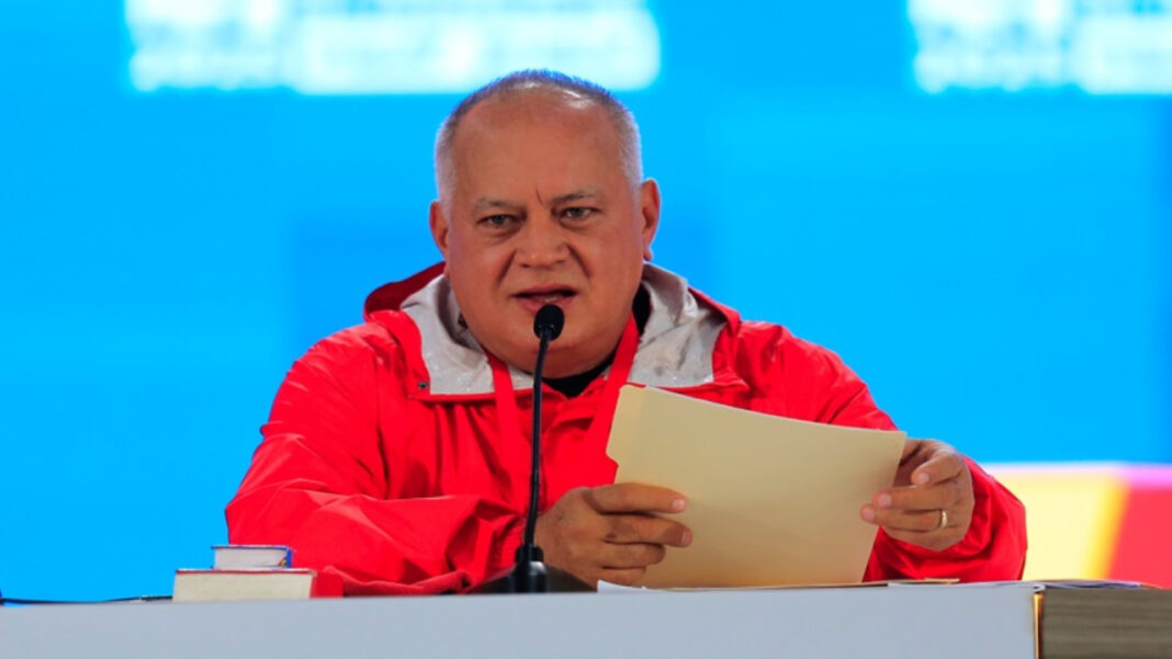 Cabello: Oposición busca vincular al gobierno con grupos delincuenciales