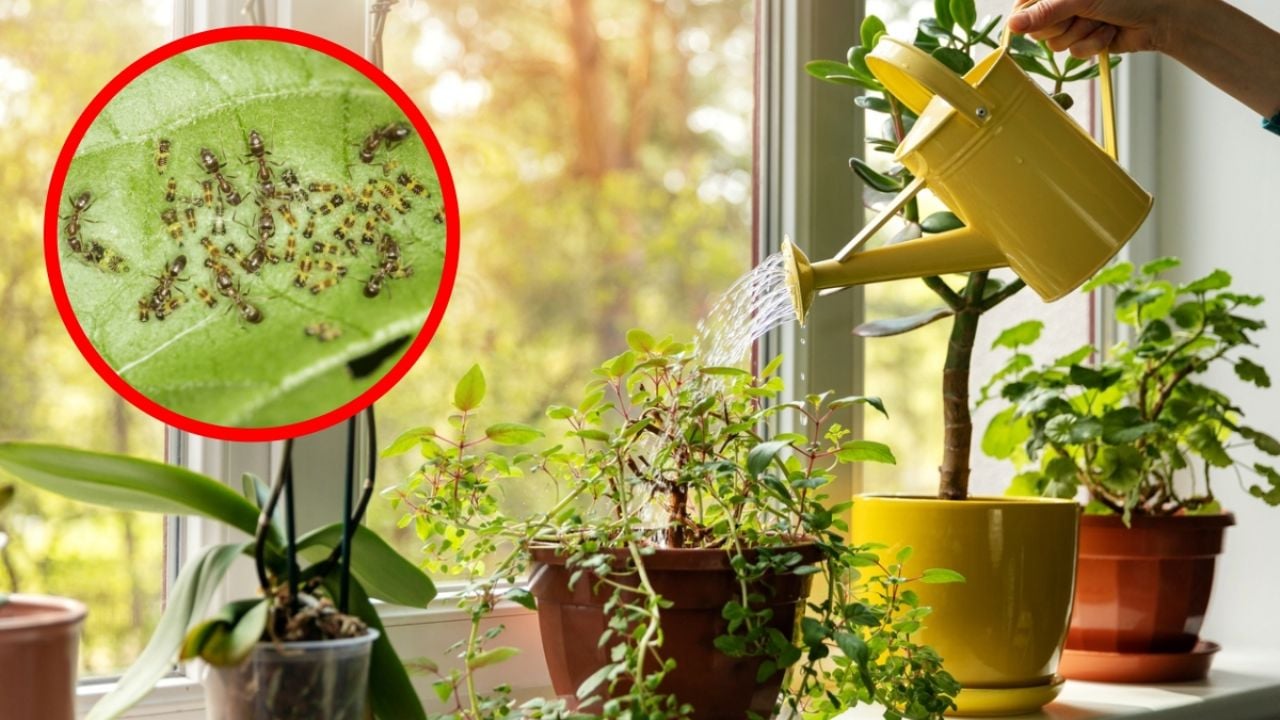 Protege tus plantas de hormigas con este insecticida casero de 4 ingredientes