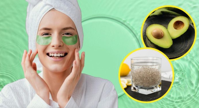 Mascarilla de chía y aguacate: el secreto para eliminar las ojeras y revitalizar tu piel