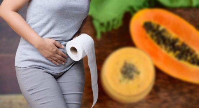 Elimina estreñimiento, reduce gases y desinflama: Licuado de papaya y piña