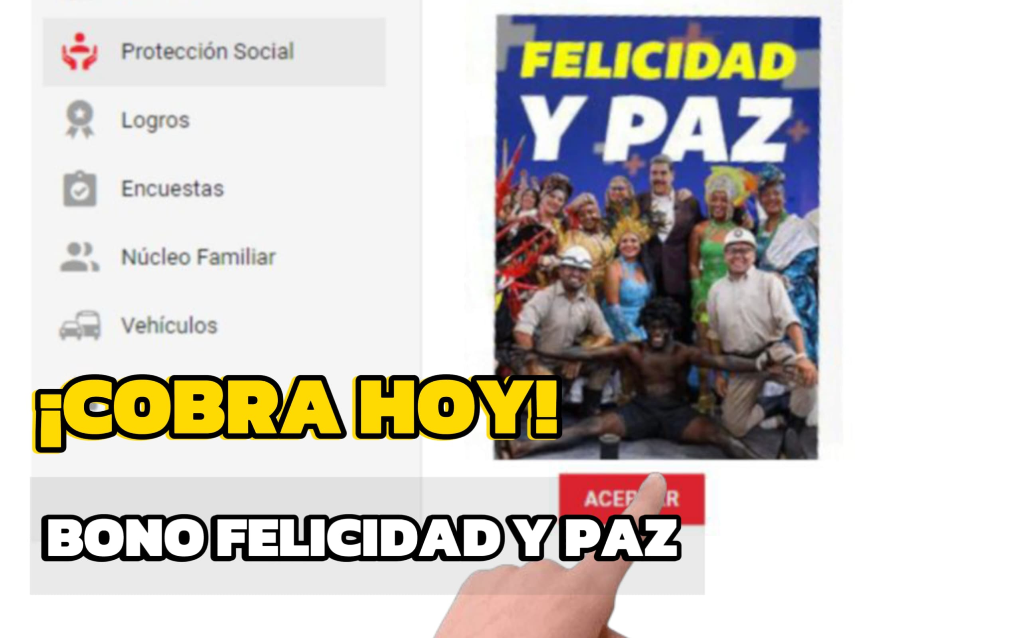 ¡RECIBE tu Bono Felicidad y Paz HOY! 2do Bono Especial Feb-2025: Cómo Cobrarlo