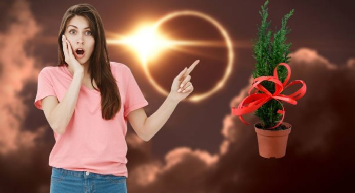 El misterioso significado del listón rojo durante el Eclipse Solar de marzo