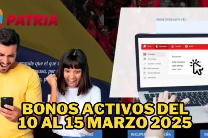 ¡Billetera Patria: RECIBE tus PAGOS con NUEVOS MONTOS del 10 al 15 de Marzo!