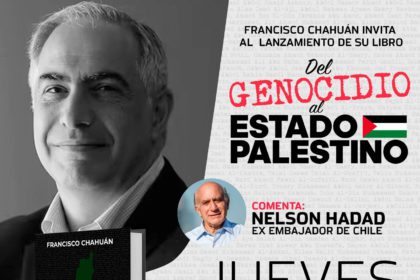 VIDEO +Senador Francisco Chahuán (Chile) presenta libro sobre el conflicto palestino-israelí