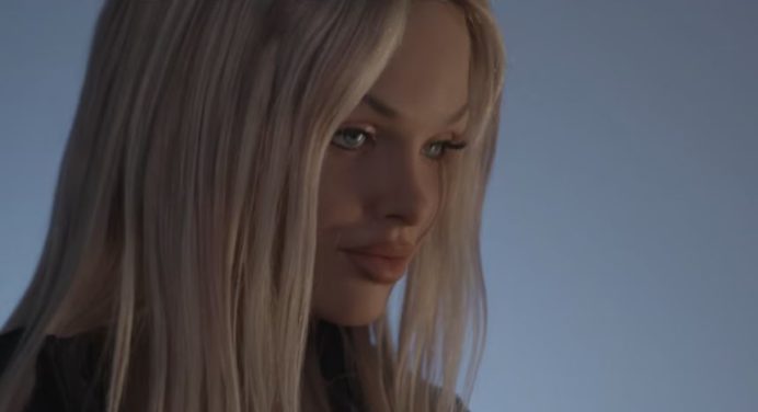 Ella es Aria la sexy robot humanoide creada para servir de «compañera emocional»