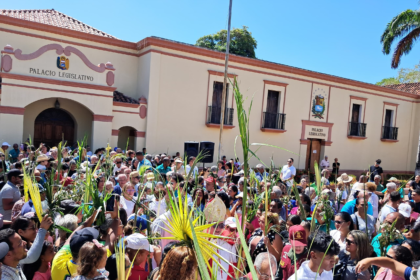 Domingo de Ramos abrió el paso a actividades religiosas de la Semana Santa