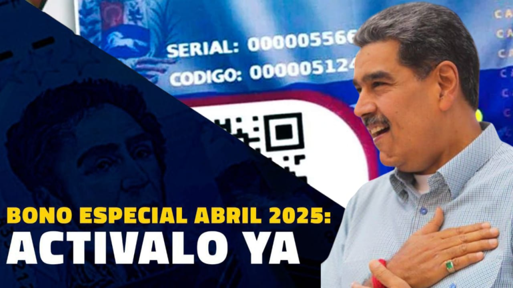 Cómo Activar el Primer BONO Especial de Abril 2025 con un MSJ al 3532