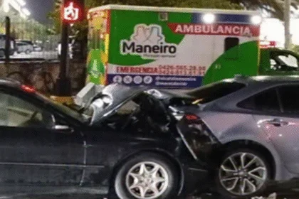 Accidente vial en Playa El Ángel deja varios lesionados