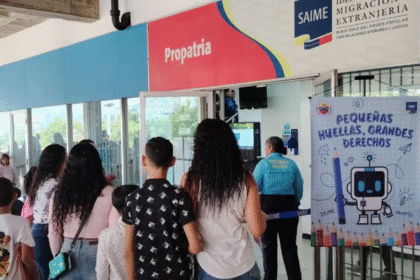 Saime inició jornada nacional para tramitar cédulas a niños sin cita previa