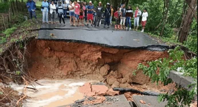 Lluvias causaron estragos en el estado Yaracuy