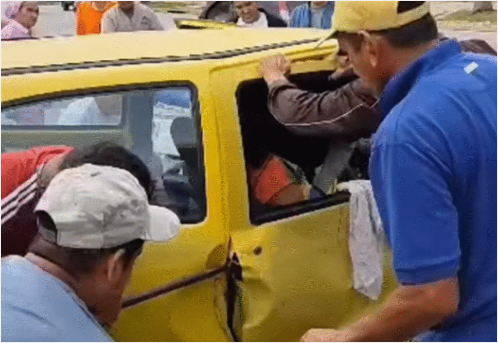 Accidente de Tránsito en el Semáforo de La Arboleda, Porlamar