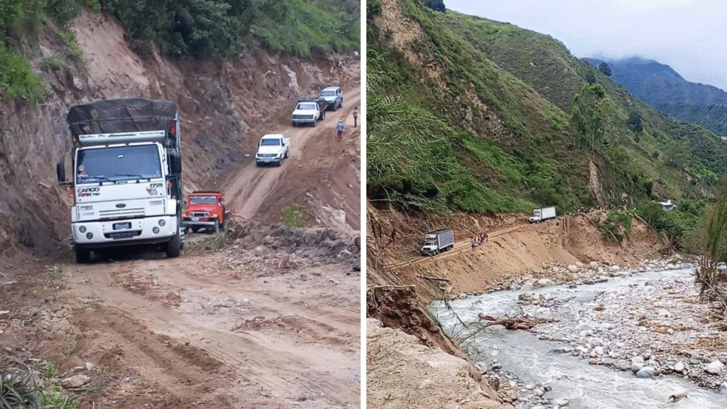 Abren paso desde el Páramo hacia Trujillo