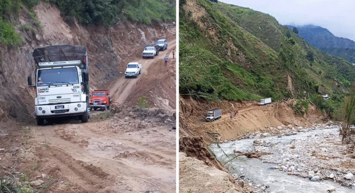 Abren paso desde el Páramo hacia Trujillo