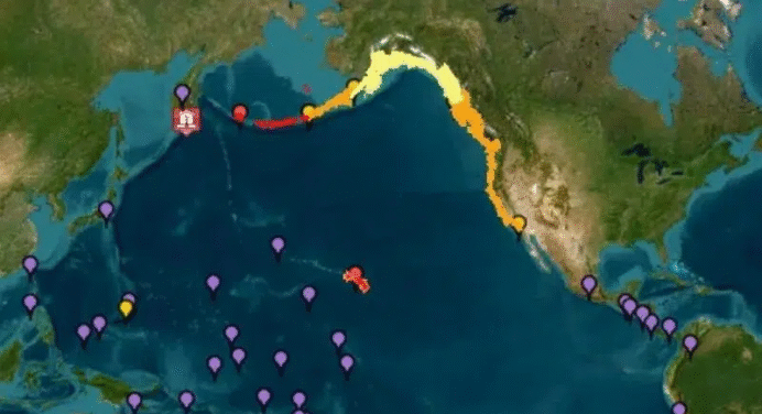 Terremoto de magnitud 8,8 frente a Rusia activa alertas de tsunami en el Pacífico
