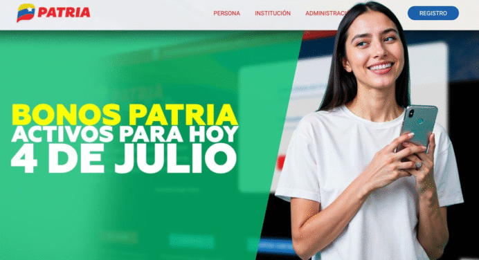 ¡ATENCIÓN! Bonos Patria Depositados HOY 4 de Julio: Consulta Montos y Verifica AQUÍ