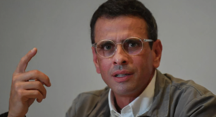 Capriles rechaza una intervención militar en Venezuela: «No creo que EE.UU. esté pensando en abrir un frente de guerra»