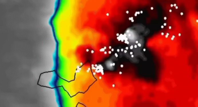 Tormenta tropical 32 afecta a Nueva Esparta con lluvias y actividad eléctrica