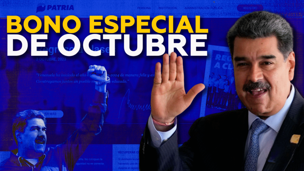 Bonos de Octubre 2025: Lista de Estipendios que se activarán por el Sistema Patria