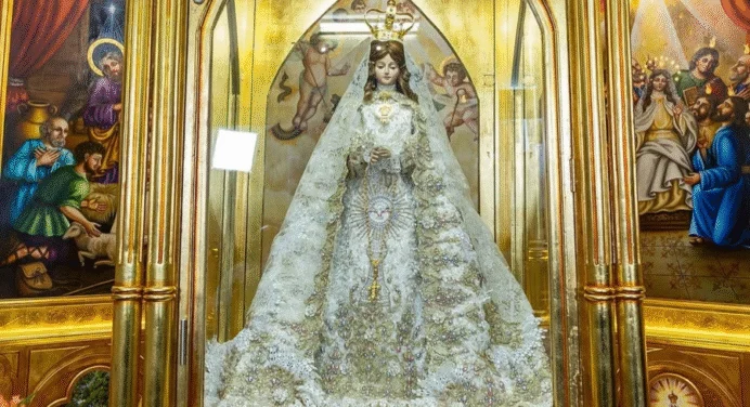 La Virgen del Valle lucirá un vestido especial para su llegada a la Isla de Cubagua