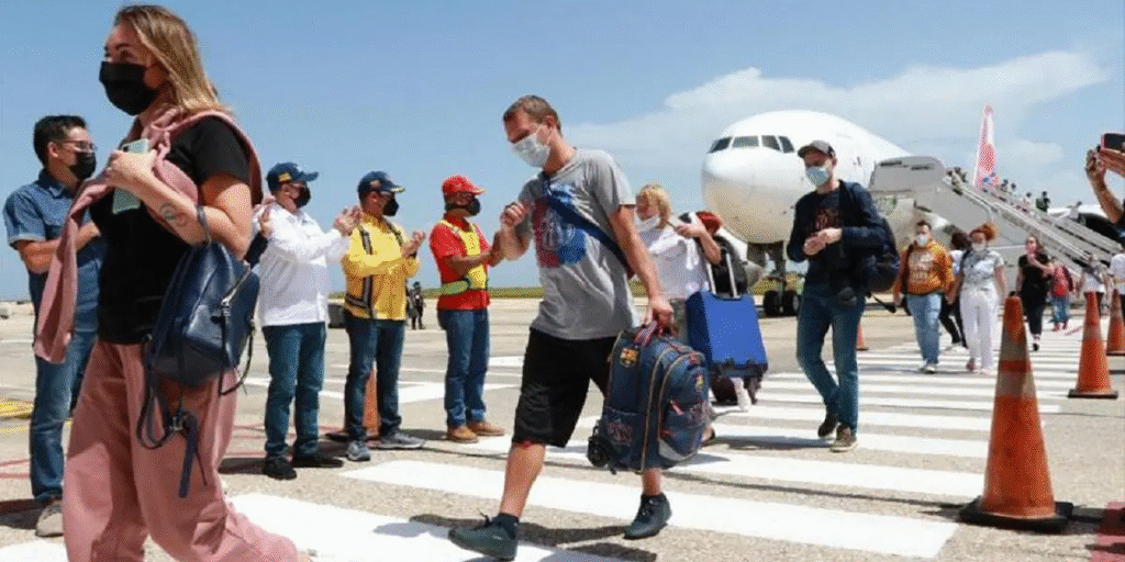 Margarita recibió 455 turistas rusos en vuelo chárter desde Moscú